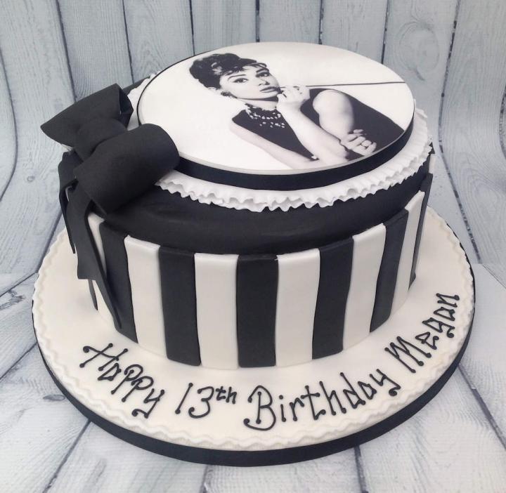 Audrey Hepburn Birthday Cake